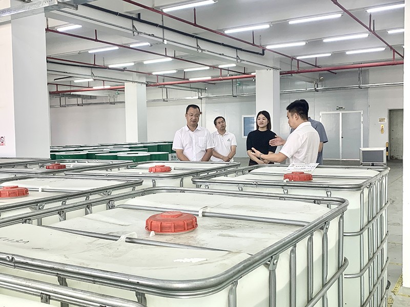 政企连心·共促发展|东莞市东城区政府领导莅临js金沙新材参观指导
